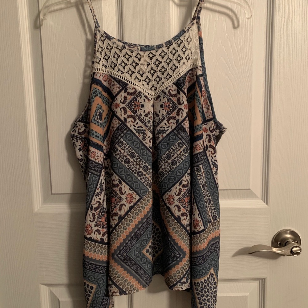 Pattern Tank Top - Picture 2 of 2